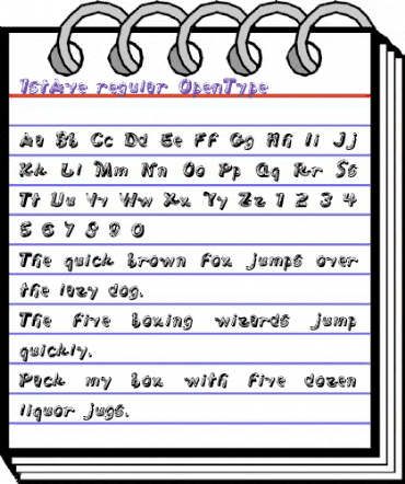 1stAve regular animated font preview 1stAve regular animated font preview