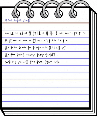 2Peas Cookie Dough 2Peas Cookie Dough animated font preview 2Peas Cookie Dough 2Peas Cookie Dough animated font preview