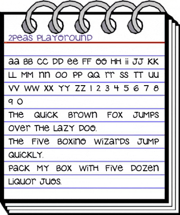 2Peas Playground Regular animated font preview 2Peas Playground Regular animated font preview