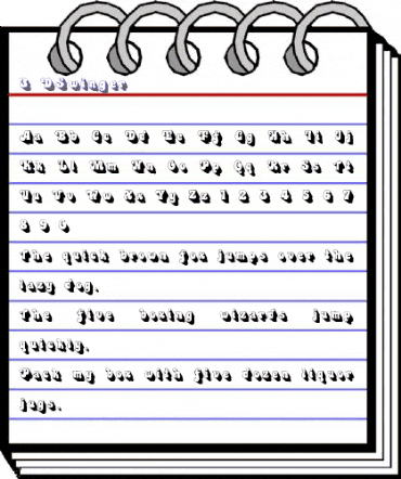 Swinger Regular animated font preview