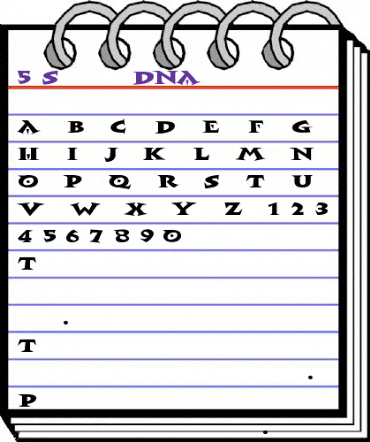 5 Salza DNA Regular animated font preview 5 Salza DNA Regular animated font preview