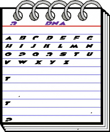 5RadicalDNA Regular animated font preview 5RadicalDNA Regular animated font preview