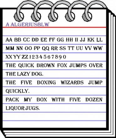 a_AlgeriusBlw Regular animated font preview a_AlgeriusBlw Regular animated font preview