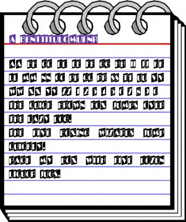 a_BentTitulCmUpNr Regular animated font preview a_BentTitulCmUpNr Regular animated font preview