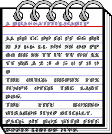 a_BraggaTitulMarUp Regular animated font preview a_BraggaTitulMarUp Regular animated font preview