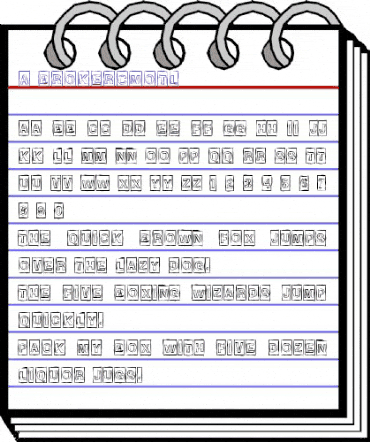 a_BrokerCmOtl Regular animated font preview a_BrokerCmOtl Regular animated font preview