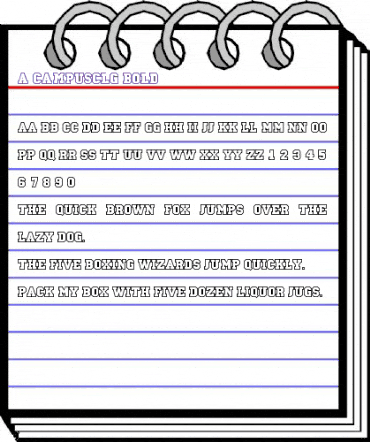 a_CampusClg Bold animated font preview a_CampusClg Bold animated font preview