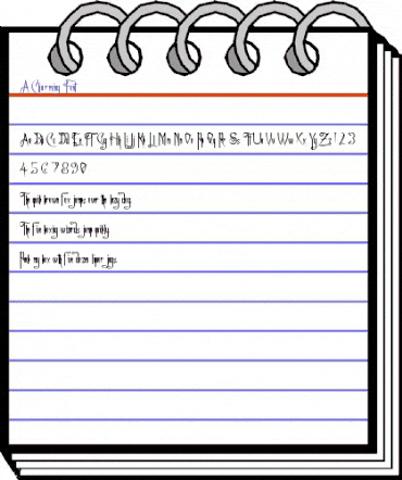 A Charming Font Regular animated font preview A Charming Font Regular animated font preview