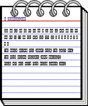 a_FrudgerCmUp Regular animated font preview a_FrudgerCmUp Regular animated font preview