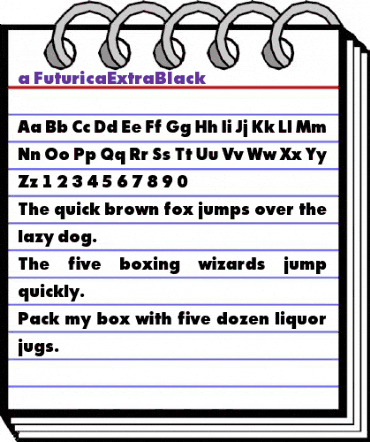a_FuturicaExtraBlack Regular animated font preview a_FuturicaExtraBlack Regular animated font preview