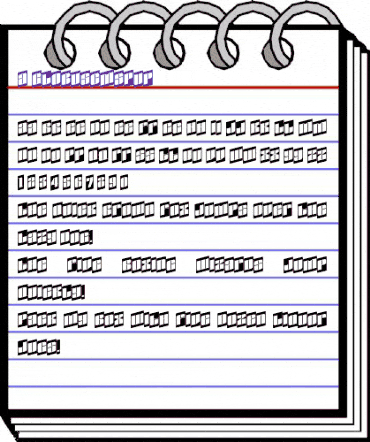 a_GlobusCmSpUp Regular animated font preview a_GlobusCmSpUp Regular animated font preview