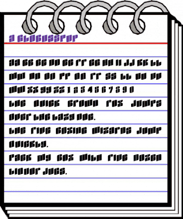 a_GlobusSpUp Regular animated font preview a_GlobusSpUp Regular animated font preview