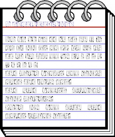 a_GroticTitulCmDr Normal animated font preview