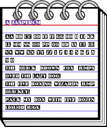 a_JasperCm Demi animated font preview