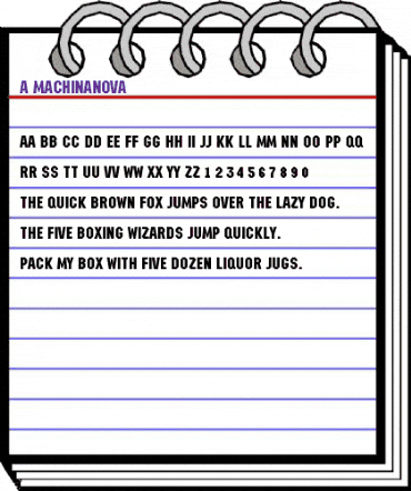 a_MachinaNova Medium animated font preview a_MachinaNova Medium animated font preview