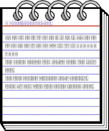 a_MachinaNovaCmOtl Medium animated font preview a_MachinaNovaCmOtl Medium animated font preview