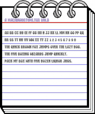 a_MachinaOrtoMltGr Bold animated font preview a_MachinaOrtoMltGr Bold animated font preview