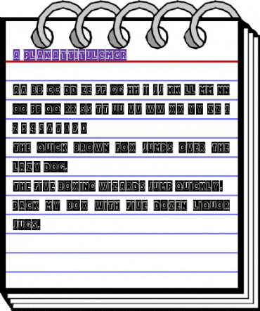 a_PlakatTitulCmGr Normal animated font preview