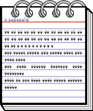 a_RombyB&W Regular animated font preview