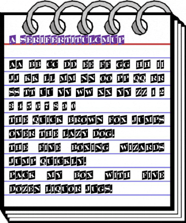 a_SeriferTitulCmUp Regular animated font preview a_SeriferTitulCmUp Regular animated font preview
