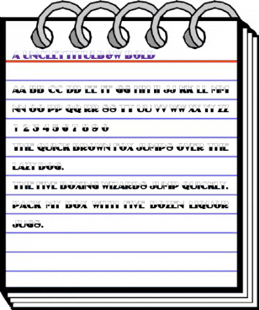 a_UncleyTitulB&W Bold animated font preview a_UncleyTitulB&W Bold animated font preview