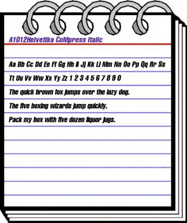 A1012HelvetikaCmprs TYGRA Compress-Italic animated font preview A1012HelvetikaCmprs TYGRA Compress-Italic animated font preview