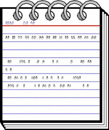 Abantu Regular animated font preview Abantu Regular animated font preview