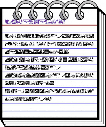 Abstractions Regular animated font preview