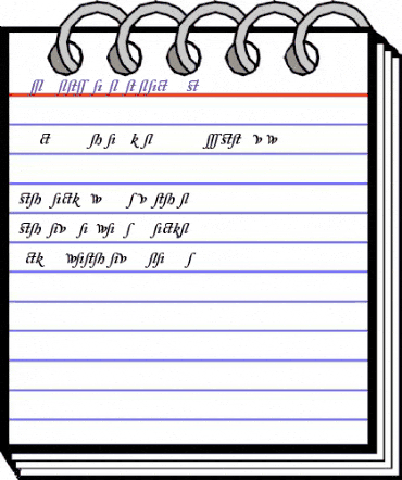 Adobe Caslon Semibold Italic Alternate animated font preview Adobe Caslon Semibold Italic Alternate animated font preview