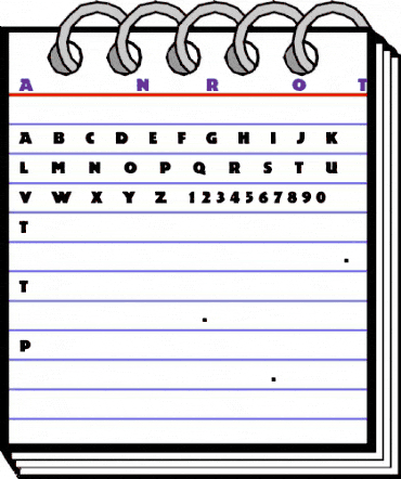 AcsiomaNext-Rough Regular animated font preview AcsiomaNext-Rough Regular animated font preview