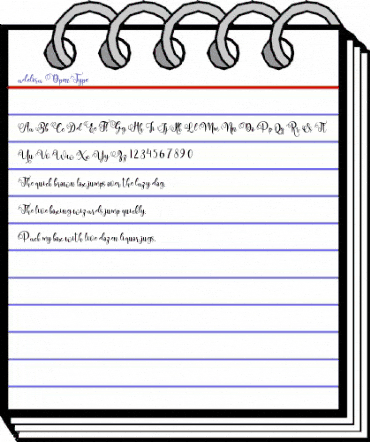 adelisa Regular animated font preview adelisa Regular animated font preview