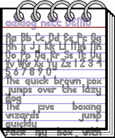 adidog nett DEMO Regular animated font preview adidog nett DEMO Regular animated font preview
