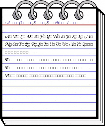 AdobeCaslonSwash-SemiBold Semi BoldItalic animated font preview AdobeCaslonSwash-SemiBold Semi BoldItalic animated font preview