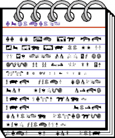 Africain Regular animated font preview Africain Regular animated font preview