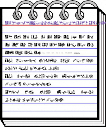 Afrika Phunny Phauna Demo Regular animated font preview Afrika Phunny Phauna Demo Regular animated font preview