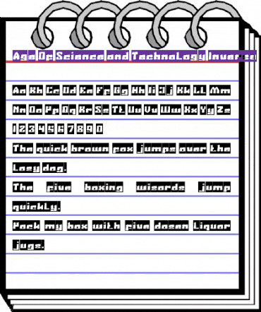 Age Of Science and Technology-I Regular animated font preview Age Of Science and Technology-I Regular animated font preview