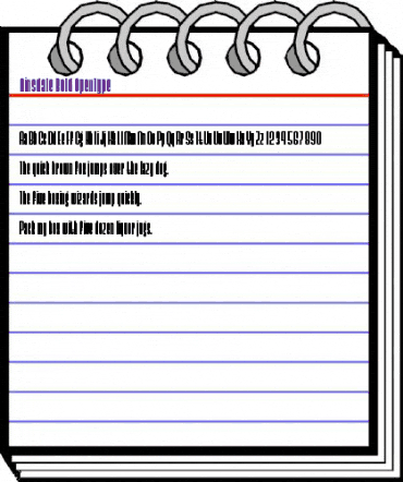 Ainsdale Bold animated font preview Ainsdale Bold animated font preview