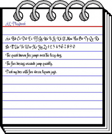 AL Playbook Regular animated font preview AL Playbook Regular animated font preview