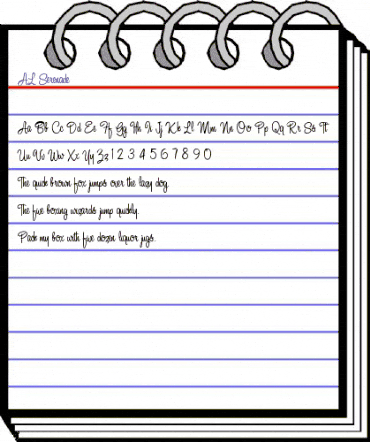 AL Serenade Regular animated font preview AL Serenade Regular animated font preview