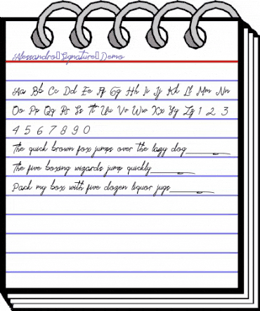 Alessandro_Signature_Demo Regular animated font preview Alessandro_Signature_Demo Regular animated font preview