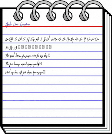 Alfrida Demo Signature Regular animated font preview Alfrida Demo Signature Regular animated font preview