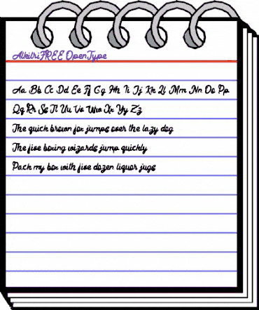 Alkilri FREE Regular animated font preview Alkilri FREE Regular animated font preview