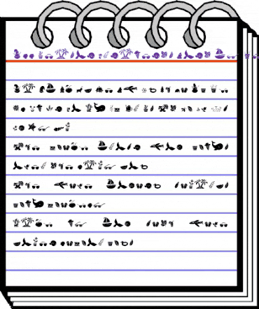 All Season Ornaments Regular animated font preview All Season Ornaments Regular animated font preview