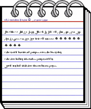 all Ramadan Karim - Regular animated font preview