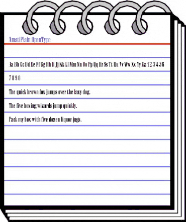 Amati .. Plain animated font preview Amati .. Plain animated font preview