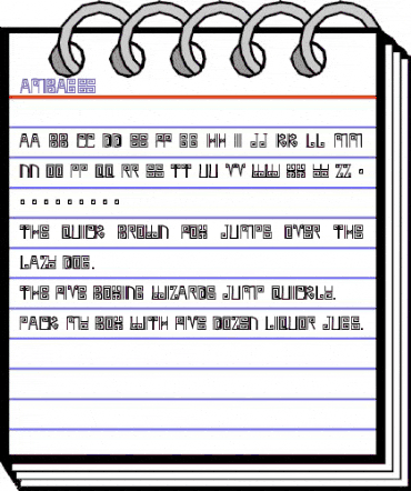 Ambages Regular animated font preview Ambages Regular animated font preview