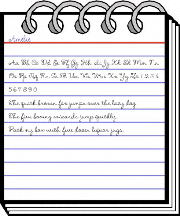 Amelie Regular animated font preview Amelie Regular animated font preview