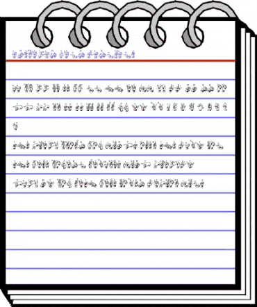 American Sign Language Regular animated font preview American Sign Language Regular animated font preview