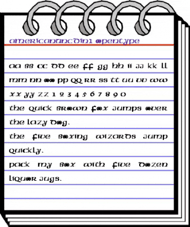 American Uncial D In1 Regular animated font preview American Uncial D In1 Regular animated font preview