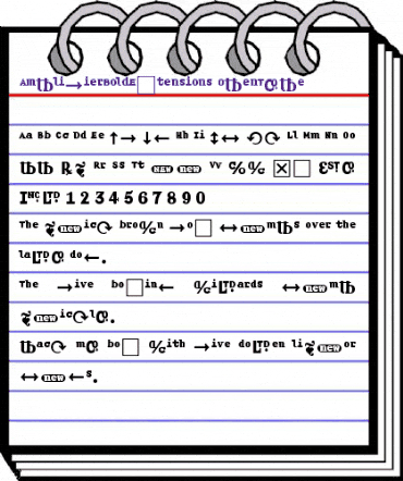 Amplifier BoldExtensions animated font preview Amplifier BoldExtensions animated font preview